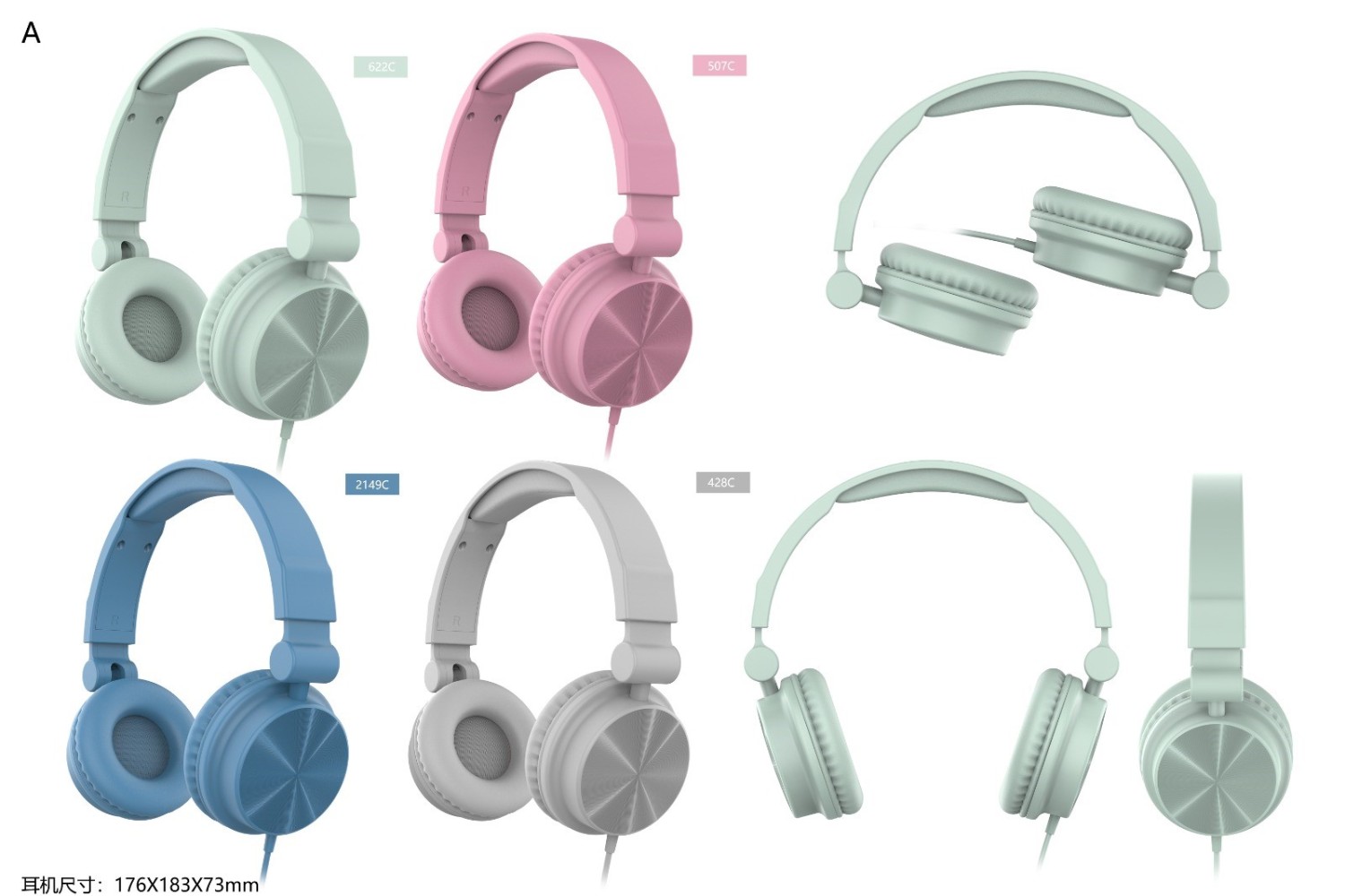 Fifine Headset 3.5 mm TRS-22P07