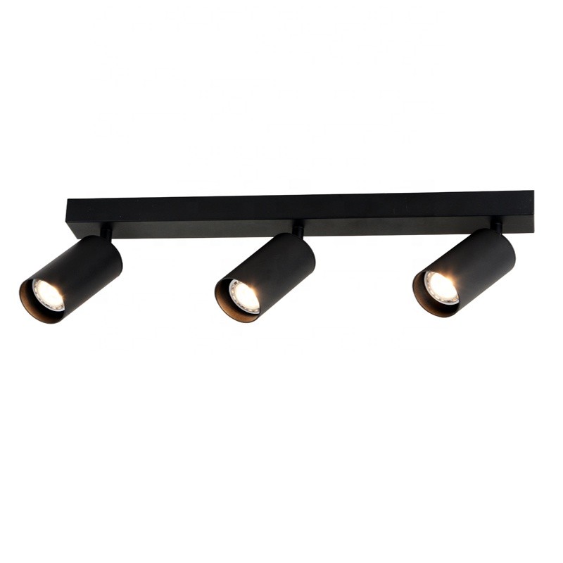 Modern decorated led black color white color GU10 bulb home hotel decoration aluminum pendant light led spot light