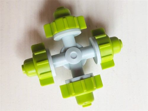 Cross atomization nozzle