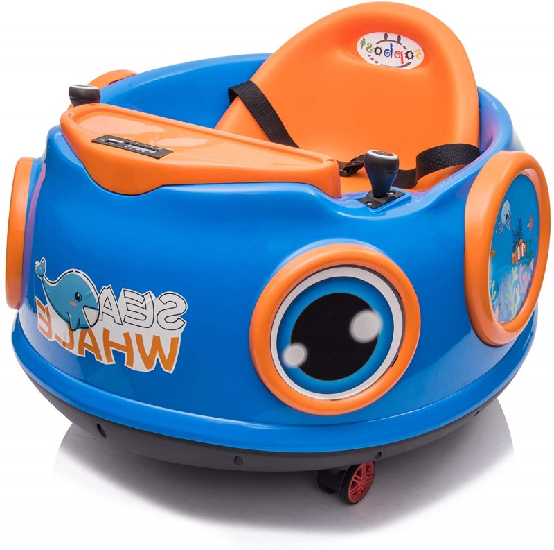 6V Car for Kids, Electric Ride On Car with Remote Control, 360 Spin