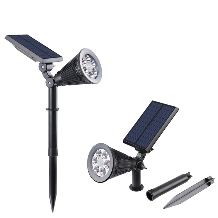 Waterproof Ip65 Lampe   Lighting Outdoor Fixtures Wall Mount Solar Led Garden Spotlight