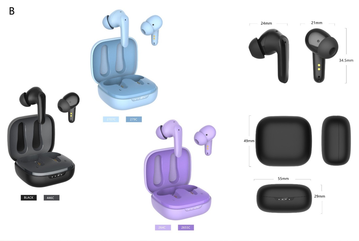 Wireless Bluetooth earphone TRS-21TW19