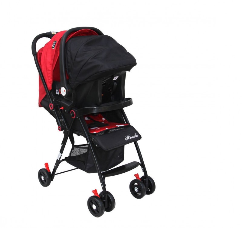 European Cart Foldable Push Chair Car Seat Stroller 3 In 1 Baby Doll Pram