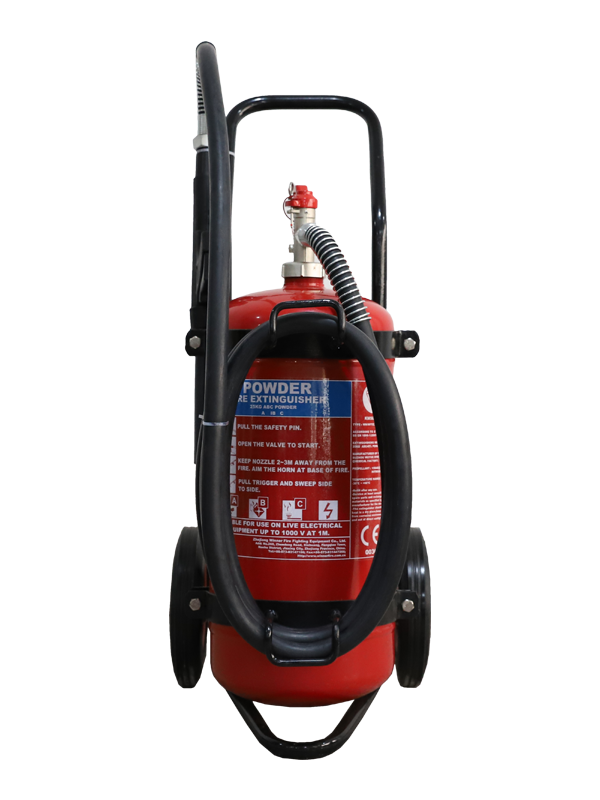 25kg Mobile Dry Powder Fire Extinguisher