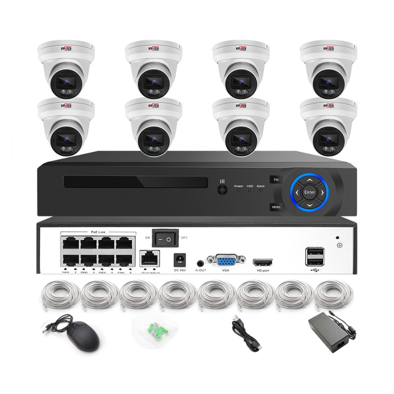 8CH Wireless nvr kits