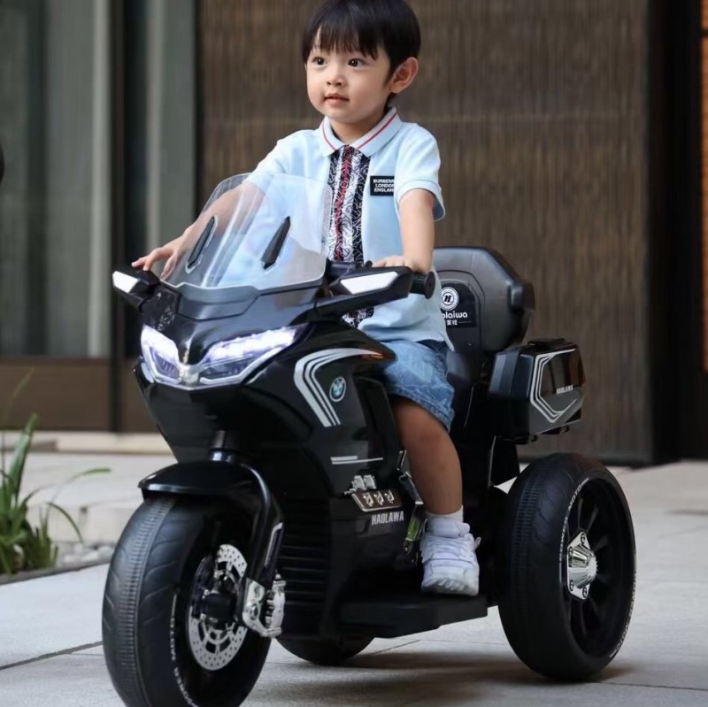 Car Electric Power Toys for Kids Baby Three Wheels With Battery Motorcycle