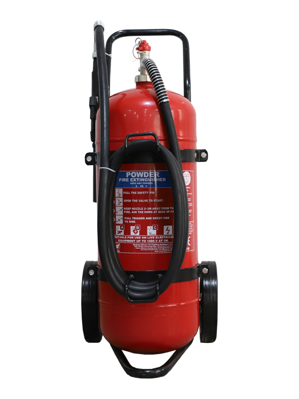 50kg Mobile Dry Powder Fire Extinguisher